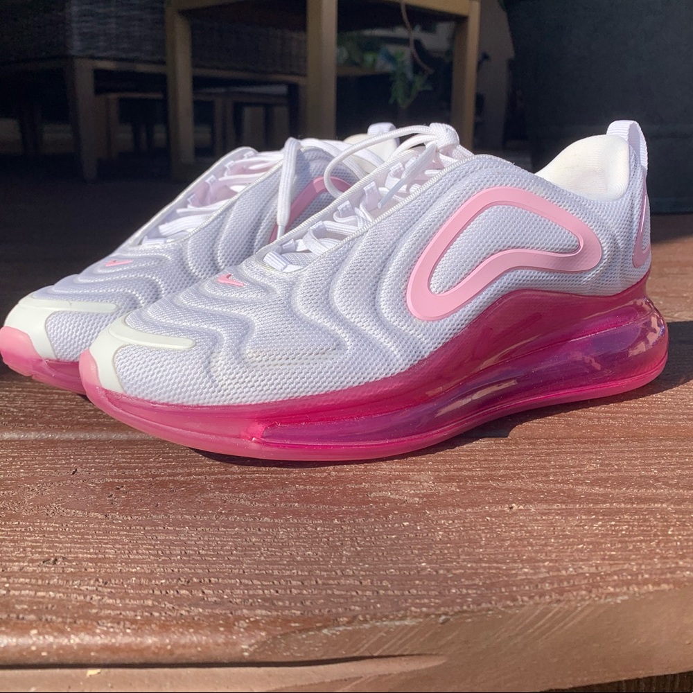 Nike AirMax 720 pink & white🤍🌸